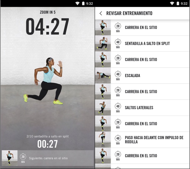 Aplicaciones que te hacen la vida más fácil Nike Training