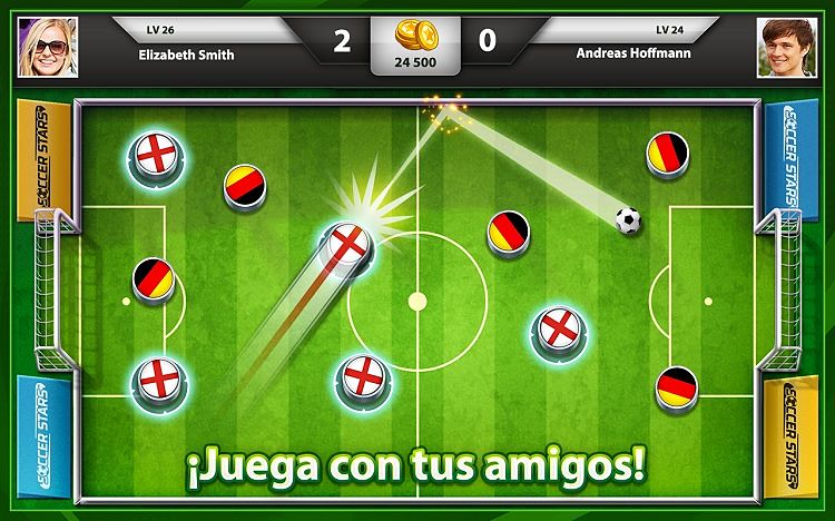 Víciate con estos juegos de fútbol para Android