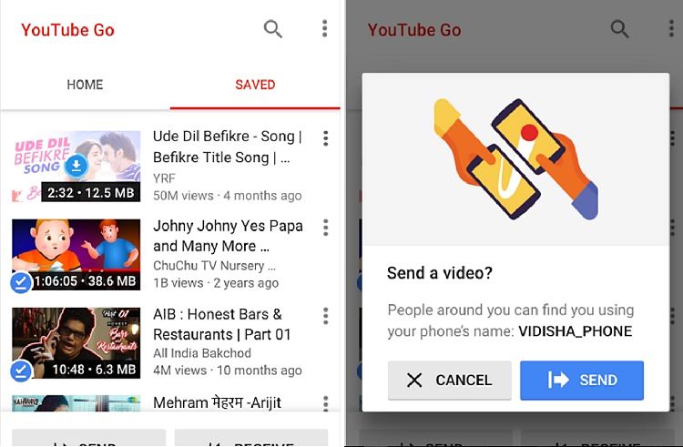YouTube Go: la app para descargar vídeos de YouTube