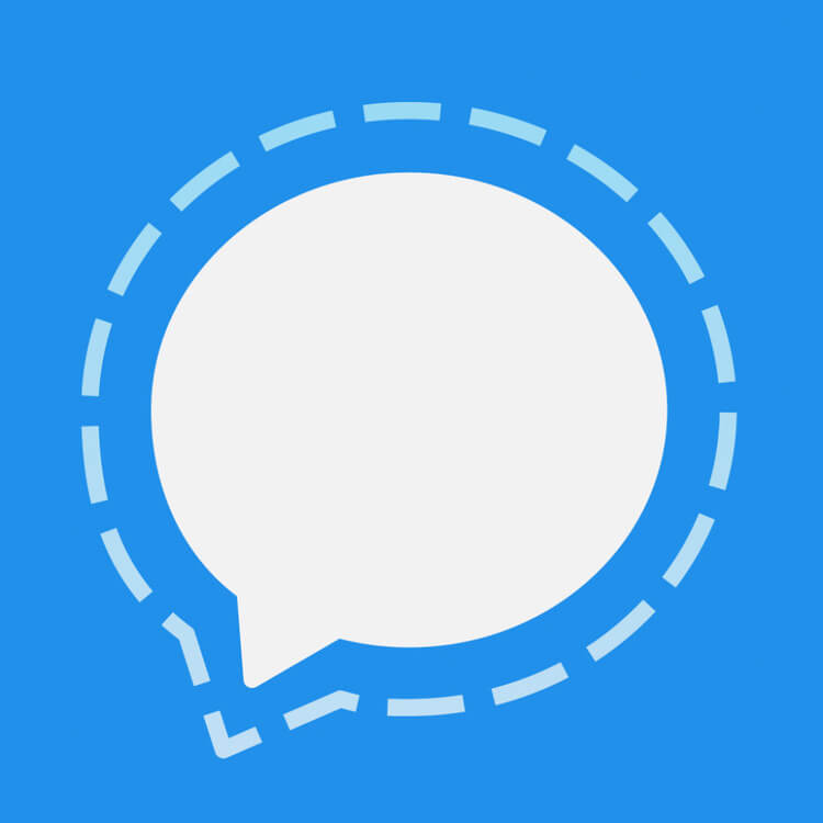 Signal Blue App icon
