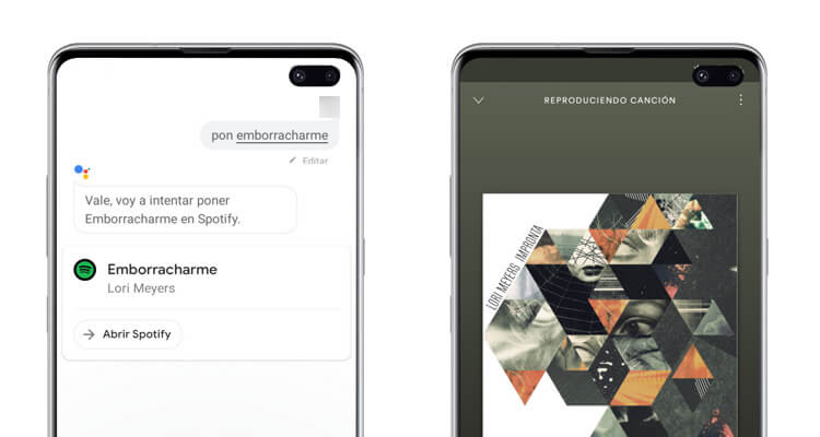 Google assistant Spotify