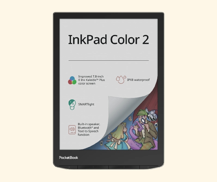 PocketBook InkPad Color 2, un ebook para leer a color