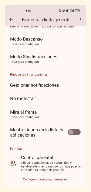 Cómo poner el control parental en móvil Android