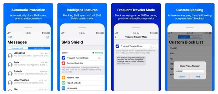 SMS Shield: filtros de spam basado en aprendizaje automático