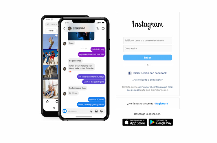 Cómo crear una cuenta de Instagram a través de la web