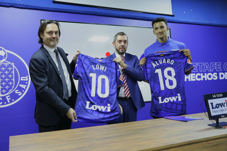 Lowi, nuevo patrocinador del Getafe C.F.