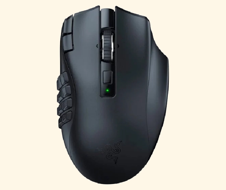 Imagen del ratón para jugar online Razer Naga V2 HyperSpeed