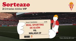 Entradas Sporting de Gijón vs Málaga