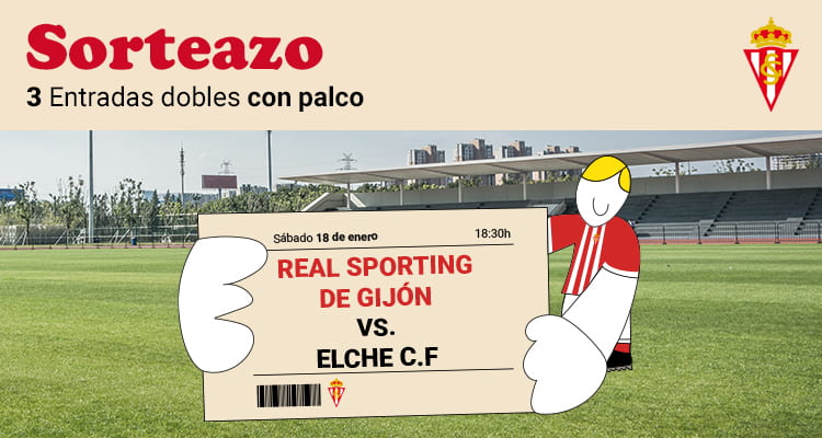 Sorteo de entradas Sporting Enero